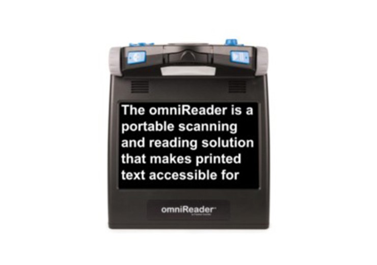 omniReader® Taşınabilir anlık Büyütme ve Okuma Makinesi