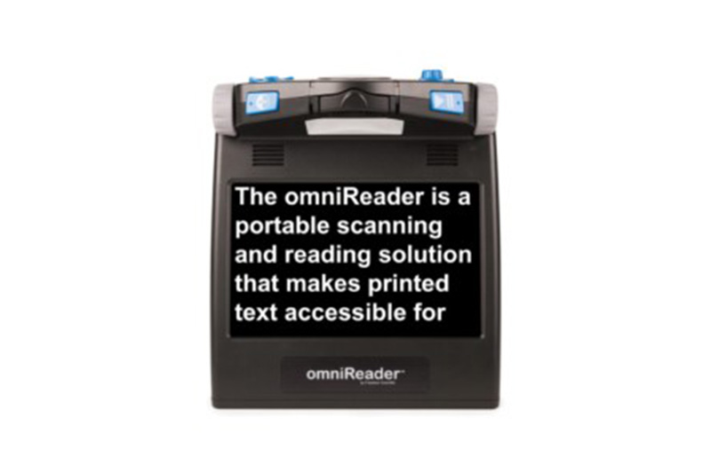omniReader® Taşınabilir anlık Büyütme ve Okuma Makinesi