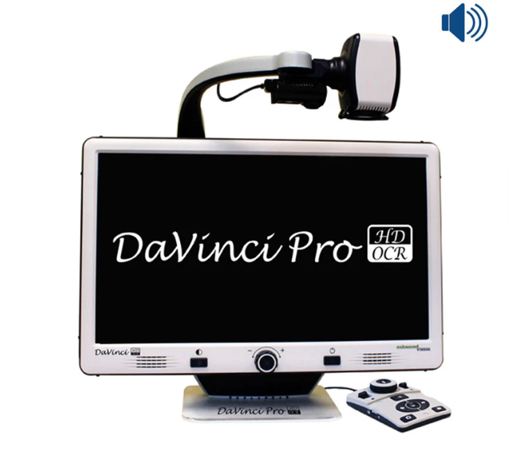 DaVinci Pro HD/OCR – Full Page Text-to-Speech